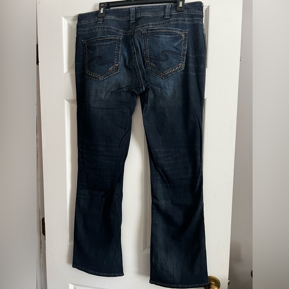 Silver Suki Slim Bootcut Jeans 33W/31L